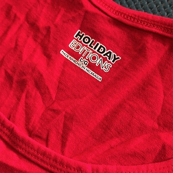 Vintage Deadstock 1990s Red White Blue Summer in USA Patriotic Tank Top KMart - Picture 9 of 11